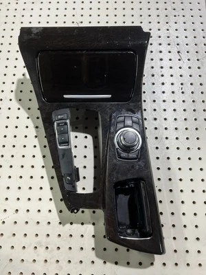 11-16 BMW 528xi F10 Center Console Parking iDrive Switch Cup Holder w/ Trim - Image 1 of 4