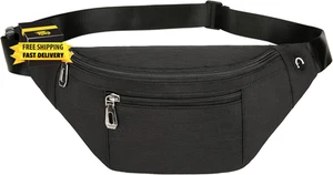 Fanny Pack for Men & Women, Fashion Waterproof Waist Packs with Adjustable Belt, - Picture 1 of 4