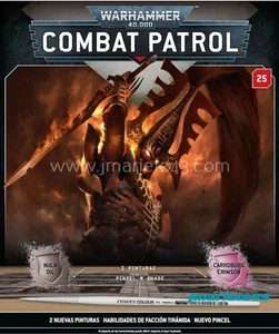 Pincel M Shade + 2Pinturas  ( 1 Nuln Oil - 1 Carroburg Crimson ) Warhammer 40000 - Imagen 1 de 1