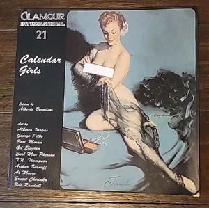 Pin Up Art by Vargas + Glamour International Magazine #21 Calendar Girls (1994) - Picture 1 of 6