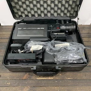 JVC SUPER VHS GF-S550 Camcorder Untested Case Bundle *Powers On* - Picture 1 of 12