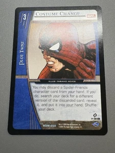 2004 VS System Marvel Web of Spider-Man 1st Edition Costume Change MSM-059 - Picture 1 of 15