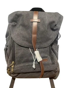 Bagsmart Anniston DSLR Kamerarucksack Grau Canvas - Neu mit Etikett - Bild 1 von 7