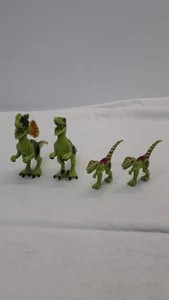 Lego Jurassic World Dinosaurier Konvolut, Dilophosaurus, verschiedene grüne Greifvögel - Bild 1 von 3