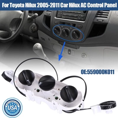 559000K011 For Toyota Hilux 2005-2011 Car Hilux AC Control Panel US Stock - Image 1 of 4