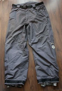 Quiksilver Pants Snowboard Ski  Size M / 35x30 Gray *oDG1030p - Picture 1 of 6