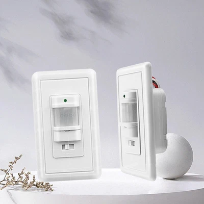 Automatic PIR Occupancy Motion Sensor Light Switch Auto On/Off Infrared Lamp N56 - Image 1 of 4
