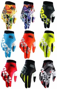 100% iTRACK MOTOCROSS GLOVES ENDURO RACING MTB BMX 100 PERCENT NEW BIKE - Picture 1 of 11