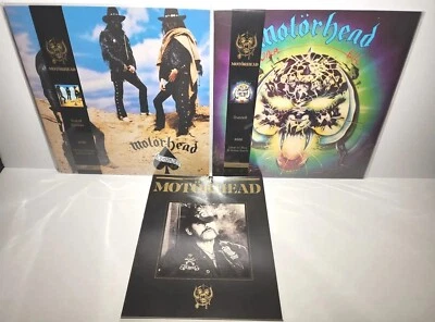 MOTÖRHEAD VINYL LP LOT Ace Of Spades Overkill REVOLVER #ed + Magazine 80’s Metal - Image 1 of 4