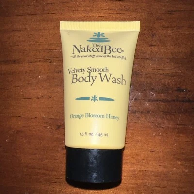 1.5 盎司 Travel Orange Blossom 蜂蜜天鹅绒光滑沐浴露 — 第 1/2 张图片
