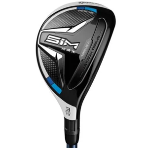 LEFTY NEW TaylorMade Sim Max #4-22* Hybrid Rescue, Ventus 7S Stiff Flex - Picture 1 of 2
