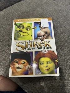 Shrek 4-Movie Collection DVD Anniversary Edition 1 2 3 4 Third Forever After - Picture 1 of 1