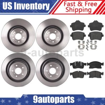 Brembo OE Front Rear Brake Rotors Brake Pads For 2013-2016 Mercedes-Benz GL350 - Image 1 of 4