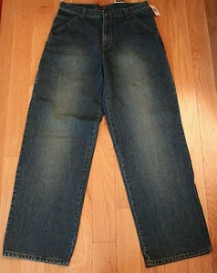 Eddie Bauer Blue Denim Carpenter Jeans Girls NWT 18 - Picture 1 of 6