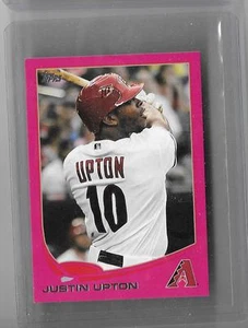 2013 Topps Mini Diamondbacks Padres JUSTIN UPTON Pink 24/25 - Picture 1 of 1
