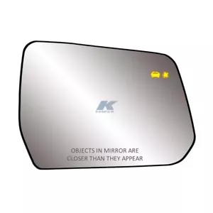 Passenger Right Side Mirror Glass Heated For 2018-2020 Chevy Traverse Backing RH - Picture 1 of 2