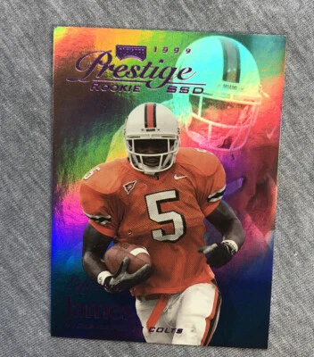 1999 Playoff Prestige Spectrum Purple B164 Edgerrin James 390/500 RC !!! - Image 1 of 2