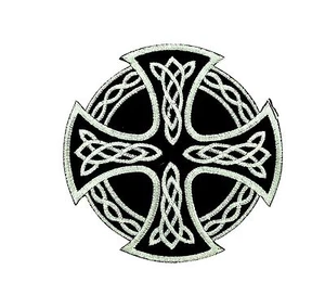 Patch toppe toppa ricamate termoadesiva Croce Celtica - Bild 1 von 1