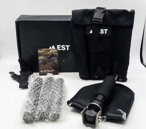 EST GEAR Survival Shovel - THE ULTIMATE SURVIVAL TOOL W/ SOFT CASE, BOX - BLACK - Picture 1 of 1