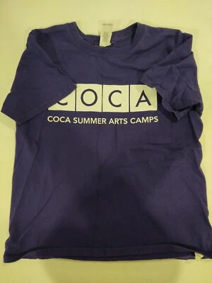 Gildan Boys Purple 100% Cotton T-shirt - Image 1 of 3