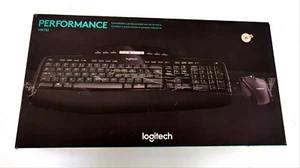 Logitech MK710 Wireless Desktop Combo Tastatur und Maus QWERTY spanisches Layout - Bild 1 von 3