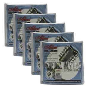 5Sets Alice 12-String Acoustic Guitar Strings Copper Alloy Winding SL - Picture 1 of 5