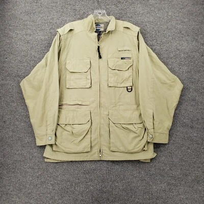 VINTAGE ExOfficio Jacket Adult Small Unisex Green Adventure Wear Safari Travel - Image 1 of 4