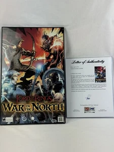 Jim Lee Signed Lord of the Rings War in the North Poster SDCC 2011 RARE WB Games - Picture 1 of 14