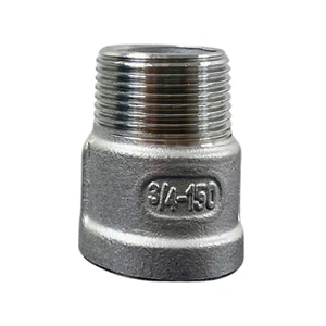 SURGEx Stainless Steel Female NPT to Male BSP Adaptor Size 3/4" (DN20) - Picture 1 of 3