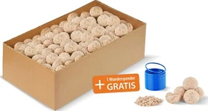 Vitamin-Meisenknödel ohne Netz 50 Stück a 90 gr Wildvogelfutter mit Spender - Bild 1 von 7