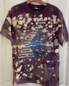 Volcom Purple Custom Bleach Tie Dyed Men’s T Shirt Size M - Picture 1 of 6