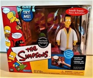 SIMPSONS Reverend Lovejoy PLAYSET 2001 PLAYMATE sealedLimited collector Edition - Picture 1 of 5