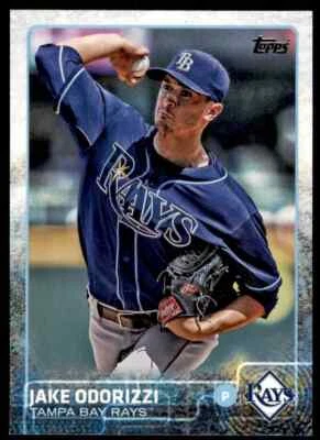 2015 Topps Series 1 Jake Odorizzi #59 Tampa Bay Rays - Image 1 of 2