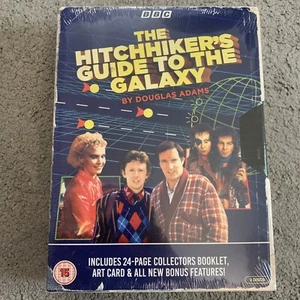 Hitchhiker's Guide To The Galaxy Annivers Collectors VHS Blu-ray RARE NEW SEALED - Imagen 1 de 5