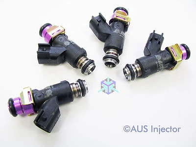 Set of 4 AUS Injectors 1400 cc 133 Lb HIGH FLOW fit CALIBER, NEON & SRT-4 [E4-0] - Image 1 of 4