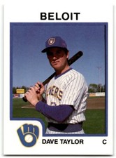 1987 ProCards Dave Taylor Beloit Brewers #1290
