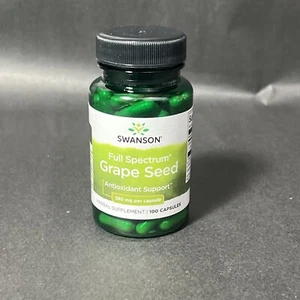 Swanson Grape Seed Capsules, 380 mg, 100 Count - Picture 1 of 3