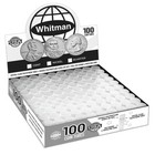 Cent (Penny) Size Coin Tubes (100 Count) - Official Whitman
