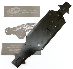 Placa de chasis principal Team Corally Shogun XP 6S (larga) con manual impreso C-00180-328 - Imagen 1 de 3
