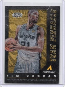 2013-14 Panini Pinnacle TIM DUNCAN KEVIN GARNETT Team Pinnacle SPURS NETS - Picture 1 of 2