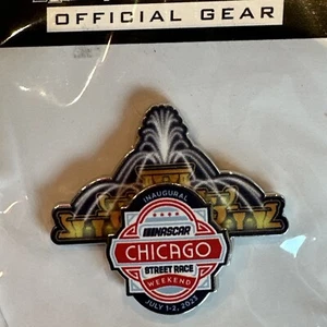 Nascar Chicago Street Race Layered Event Pin July 2023 - In Stock Limited Qty - Picture 1 of 7