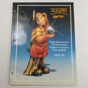 Anri Woodcarving Catalog 1989 1990 Kay Disney Moroder Ferrandiz Etc - Picture 1 of 5