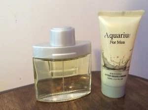 Mirage Aquarius Cologne For Men And After Shave Cream 1.7 fl oz NEW *LOOK* - Picture 1 of 2