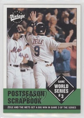 2001 Upper Deck Vintage Postseason Scrapbook Todd Zeile #388 - Image 1 of 2