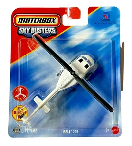 Matchbox Skybusters Bell 205 Chopper 1/32 Sky Buster Helicopter - Neu - Bild 1 von 2