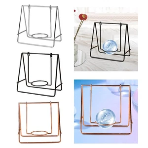 Crystal Ball Bracket Sphere Display Stand Statue Decoration Crafts Ball Display - Picture 1 of 19