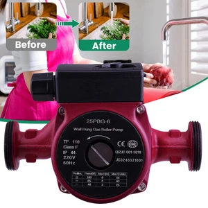 Bomba de circulación calefacción bomba de calefacción 25-60/180 bomba de alta eficiencia 3 etapas 10 barW - Imagen 1 de 11