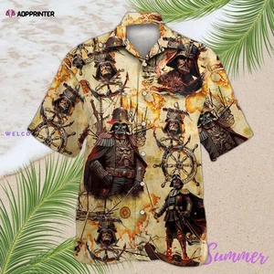 Star Wars Darth Vader Pirates Hawaiian Shirt Summer Aloha Shirt For Men Women - Picture 1 of 6