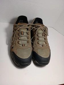 Sneakers Ascend impermeabili marrone nero pelle scamosciata escursionismo outdoor taglia 10,5 - Foto 1 di 9