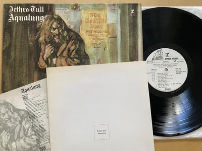 JETHRO TULL AQUALUNG RARE 1971 W L PROMO CLASSIC PROG PSYCH HARD ROCK PRESS KIT! - Image 1 of 4